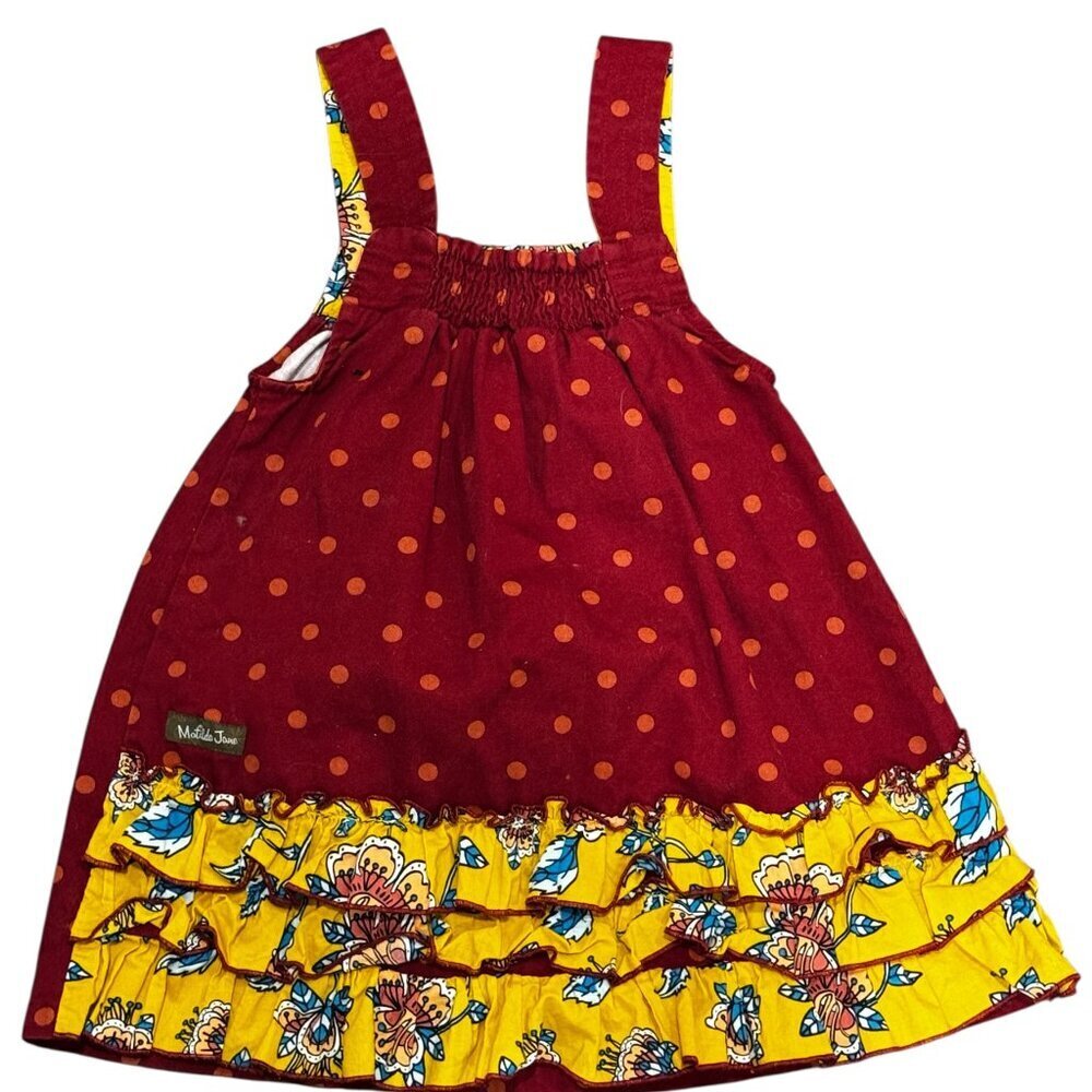 Matilda Jane Choose Your Own Path Class Act Dress Girls Size 4 Fall 2018 - Picture 4 of 5